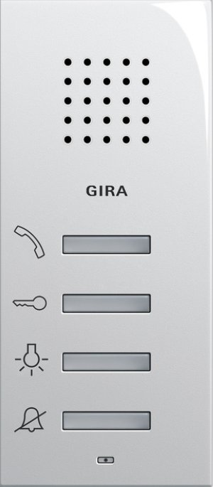 Gira 125003 Wohnungsstation AP System 55 Reinweiss