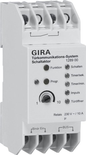 Gira 128900 Schaltaktor REG Tuerkommunikation