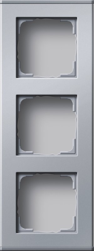 Gira 136326 3fach Profil 55 Aluminium