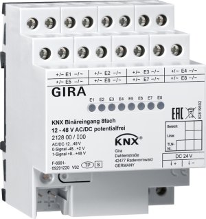 GIRA KNX Binäreingang 8-fach 212800