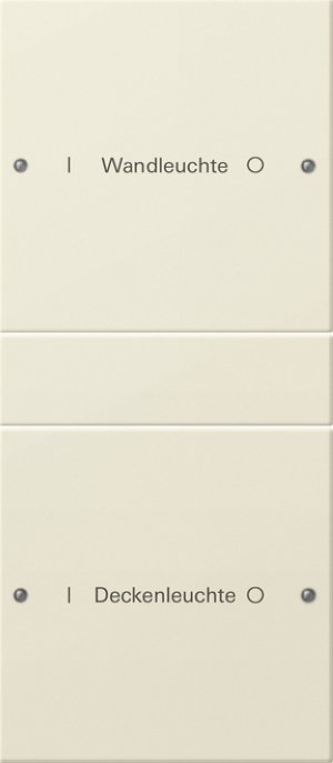 GIRA Wippenset 2f beschriftbar 220201