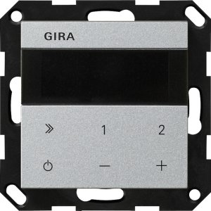 GIRA UP-Radio IP System 55 F Alu 232026