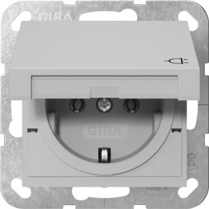 GIRA SCHUKO KDSystem 55 Grau m 4454015