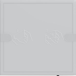 GIRA KNX Tastsens.4 Komfort 1f T 5001028