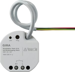 GIRA Schaltaktor 1f 16 A UP KNX 506100