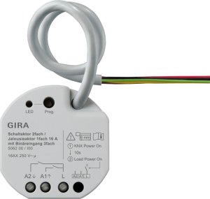GIRA Schalt-/Jal.aktor 2f/1f 16 A 506200