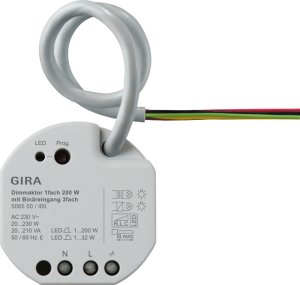 GIRA Dimmaktor 1f 200 W UP KNX Se 506500