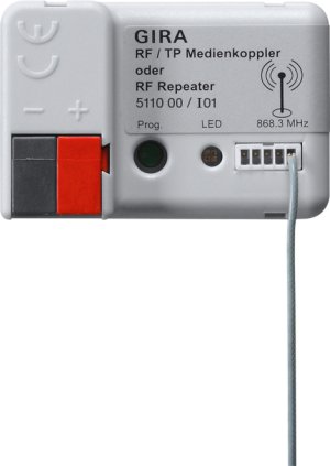 GIRA Medienkoppler RF-Repeater 511000