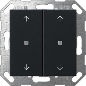 GIRA KNX Taster Wippe 2f Pfeile 5174005