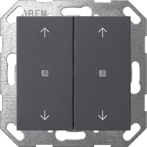 GIRA KNX Taster Wippe 2f Pfeile 517428