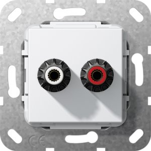 Gira 566603 WBT-0708 Cu nextgen? Schraubanschluss Einsatz Reinweiss