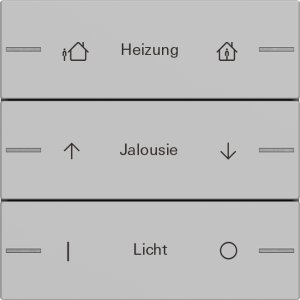 GIRA Wippenset 3f indiv.  5763015