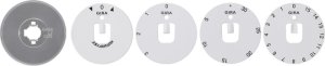 GIRA Set Symbolscheiben Knebel Zu 818300