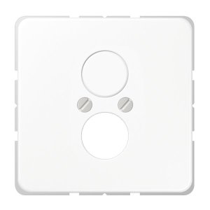 Jung CD562WW Abd. f. 2 Kleinsteckdosen