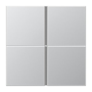 Jung AL2404TSA Tastensatz komplett 4fach