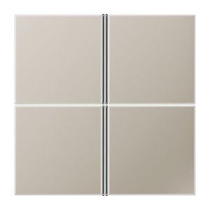 Jung ES2404TSA Tastensatz komplett 4fach