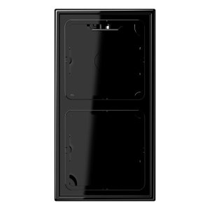 Jung LS582ASW Aufputz-Kappe m. Rahmen 2fa