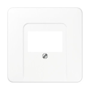 Jung CD569TWW Abdeckung f. TAE-Anschlussd