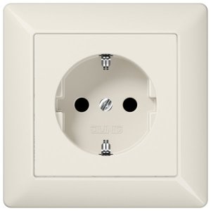 Jung SCHUKO Steckdose o.Kralle AS1520N