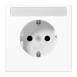 Jung SCHUKO Steckd.m.Schriftf LS1520NAWW