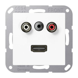 Jung MAA1082WW Multimediaanschlusssystem