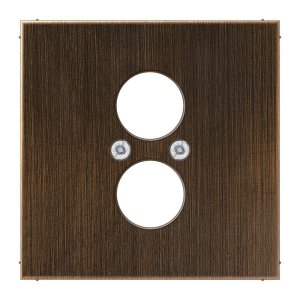 Jung ME2962-2AT Abd. f. 2 Kleinsteckdosen