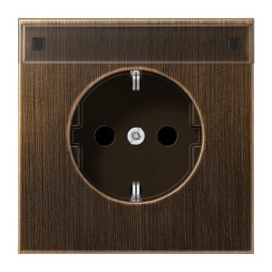 Jung Platte SCHUKO Steckdo. ME1520NAPLAT