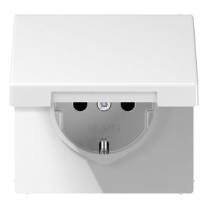 Jung SCHUKO Steckdose m.Kla LS1520BFKLWW