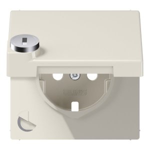 Jung Klappd.mit SCHUKO Topf LS1520KLSLPL