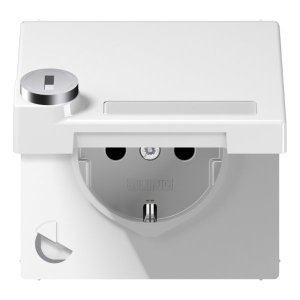 Jung Klappd.m.SCHUKO Topf LS1520KLSLPLWW