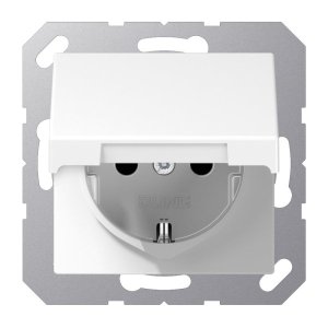 Jung SCHUKO® Steckdose mit K A1521BFKLWW