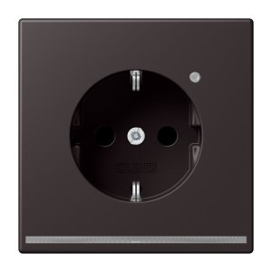 Jung SCHUKO-Steckdose mit L AL1520-ODLNW
