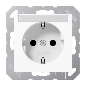 Jung SCHUKO Steckdose mit Sc A1520BFNAWW