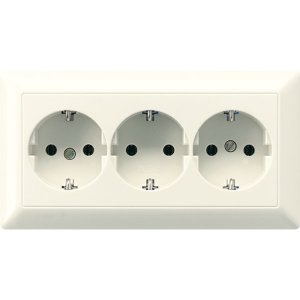 Jung Kabel-Kanal-SCHUKO-Steckdos AS523BF
