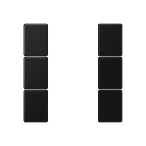 Jung Tastensatz 3fach, F50, S A503TSASWM
