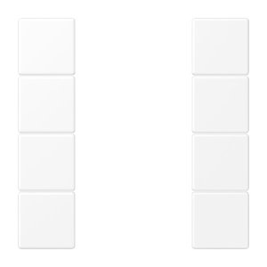 Jung Tastensatz 4fach, F50, LS504TSAWWM