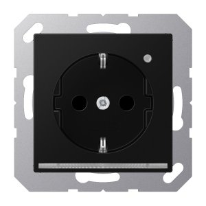 Jung SCHUKO® Steckdose mit A1520-OSWMLNW