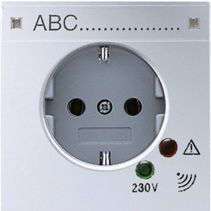 Jung SCHUKO-Steckdose m.Ueber AL2521NAUF