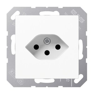 Jung Steckdose nach Schwe A1520-13SEVSWM