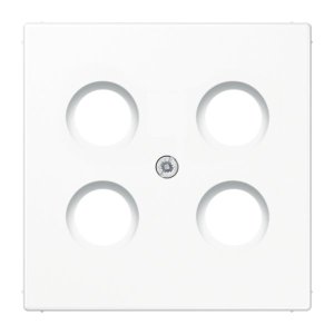 Jung LS990-4SAT1WW Abdeckung f. SAT-TV-Steckdo