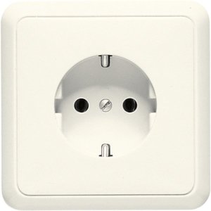 Jung 521PL Zentralplatte f. SCHUKO-Ste
