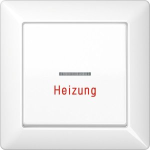 Jung AS590HWW Wippe "Heizung Notschalter"