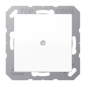 Jung AS590AWW Leitungsauslass m. Zugentla