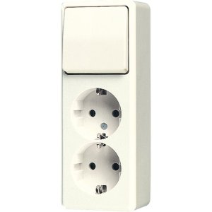 Jung SCHUKO Zweifach-Steckdose mit 626A