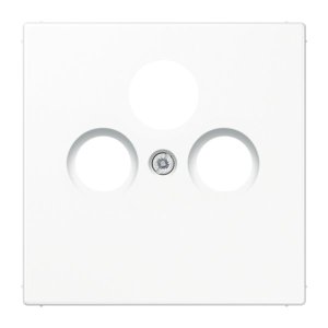 Jung LS990SATWW Abdeckung f. SAT-TV-Steckdo