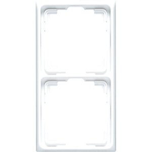 Jung CD582KWW Kabel-Kanal-Rahmen 2fach