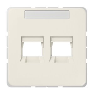 Jung 569-25WE Abdeckung f. Modular-Jack