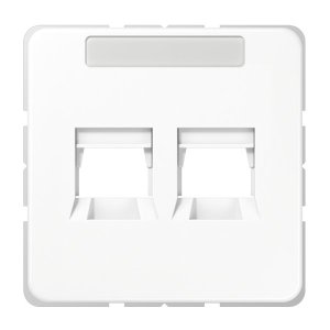 Jung CD569-25WEWW Abdeckung f. Modular-Jack