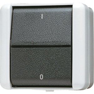 Jung 803W Wippschalter Aus 3-pol.