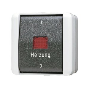 Jung 802HW Heizung-Notschalter Aus 2-p